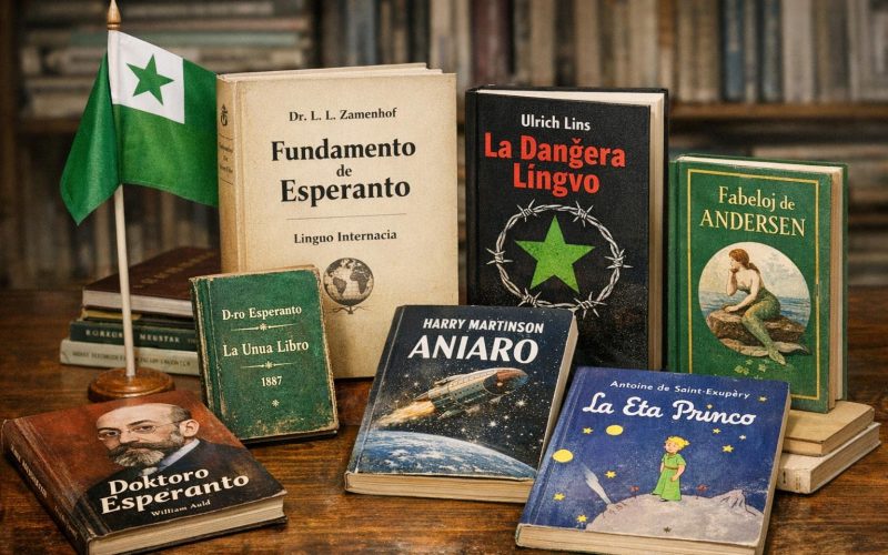 De viktigaste böckerna som publicerats på esperanto