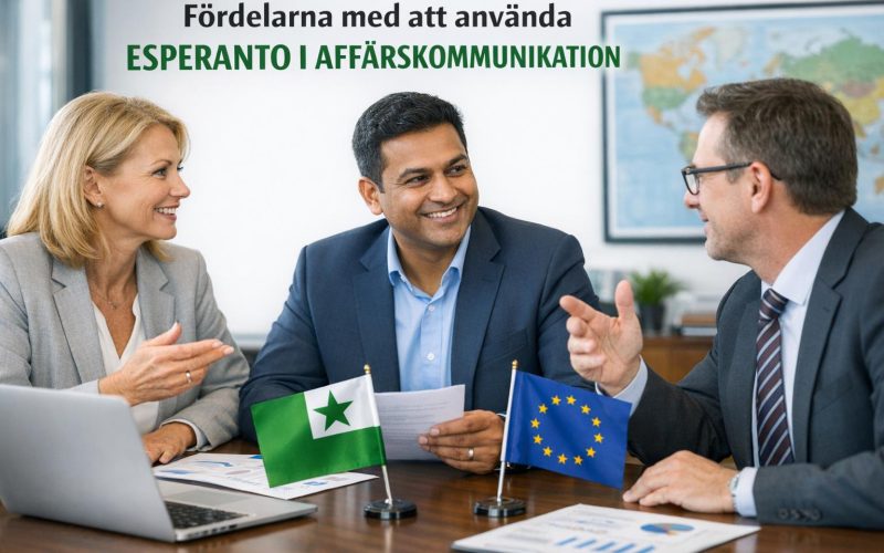 Fördelarna med att använda esperanto i affärskommunikation