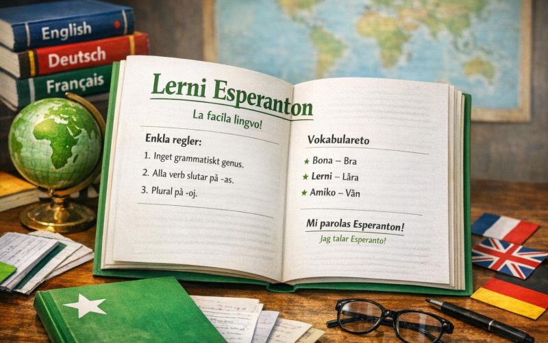 Varför esperanto är enkelt att lära sig jämfört med andra språk